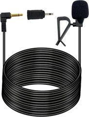 Hands-Free Car Microphone with Noise Reduction – 16.4FT Cable for All Vehicles