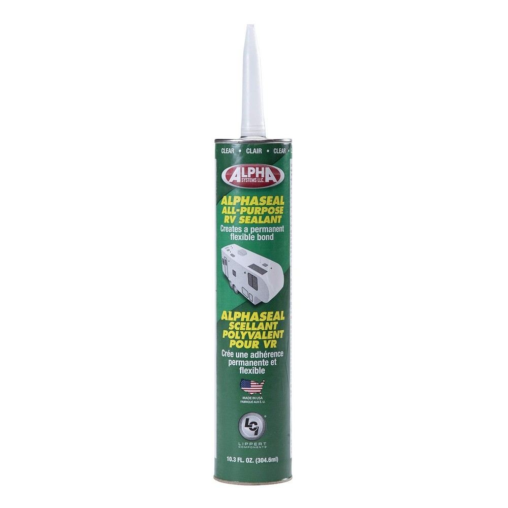 Alpha Systems Alpha All Purpose RV Sealant for RV Roofing 1 Count (Pack of 1)