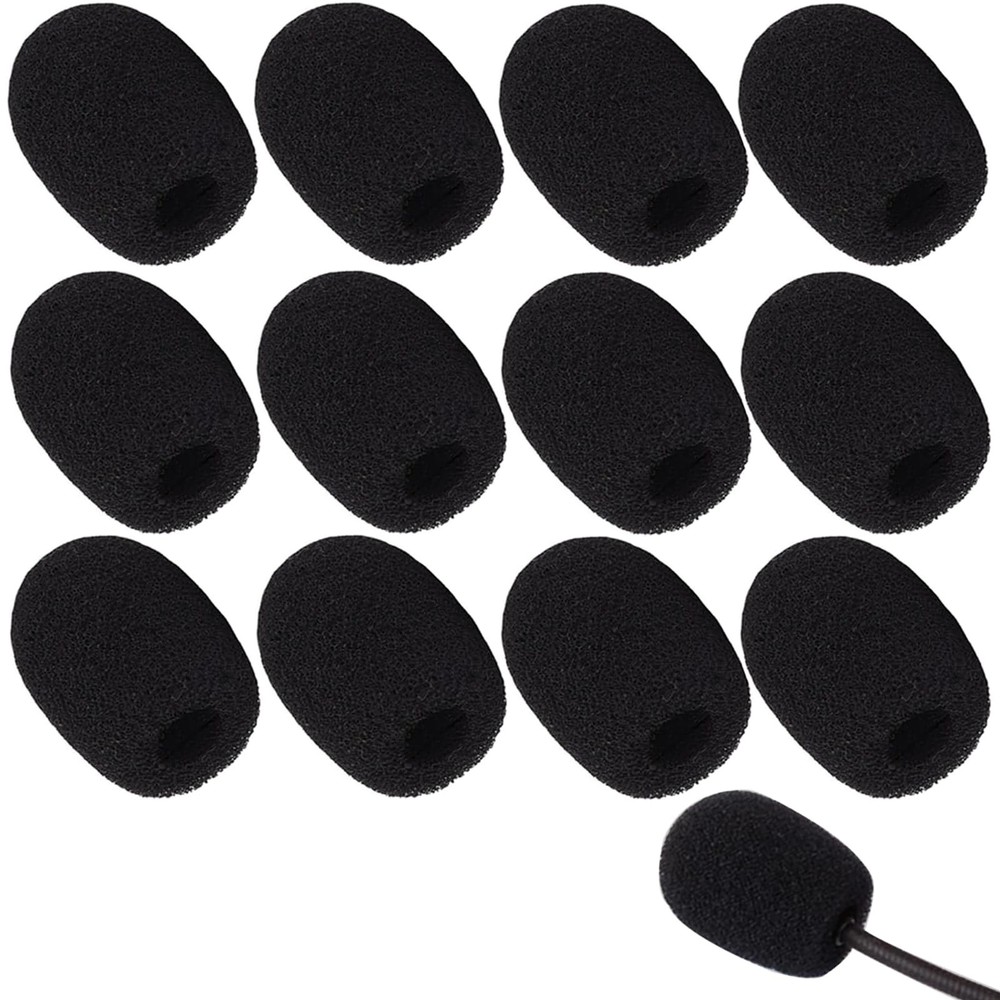 Coeweule 12 Pack Microphone Covers Foam, Noise Reduction Mic Cover, for…