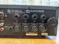 REALISTIC MPA-95 PA AMPLIFIER 100 WATTS 5 CHANNEL MIXER 4 MICROPHONE INPUTS