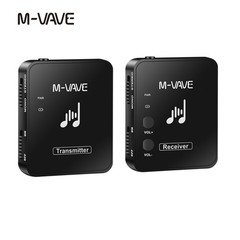 M-VAVE 2.4G Wireless in Ear Monitor Stereo Transmitter Receiver IEM System 100ft