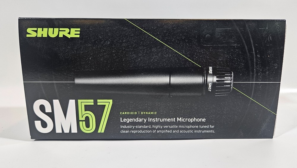 Shure SM57 Cardioid Dynamic Instrument Microphone