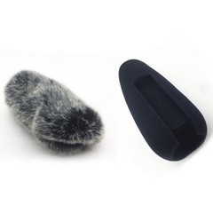 Reliable Synthetic Furry Wind Muff Cover For DSLR Microphone Clear Sound Capture