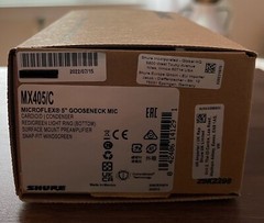 Shure MX405/C 5″ Shock-Mounted Cardioid Gooseneck Microphone