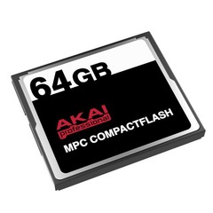 Akai 64GB CompactFlash CF Card for MPC 5000, MPC 4000, MPC 1000 & 2500 JJOS