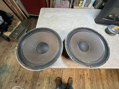 Peavey Black Widow 1505-KA 15” 8 ohms Woofer Vintage 1991 Free Shipping