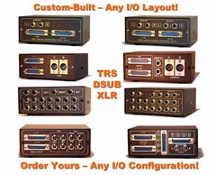 Order Your Analog Studio Summing Mixer 4-8-16-32-64 Inputs – Customize Your Box!