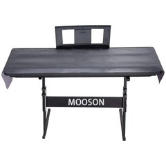 Mooson Keyboard Piano Cover, Digital Dust Light Luxury Black