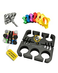 Multi Microphone Holder Cable Hanger & Organizer for Mic Stand – Square Tray …