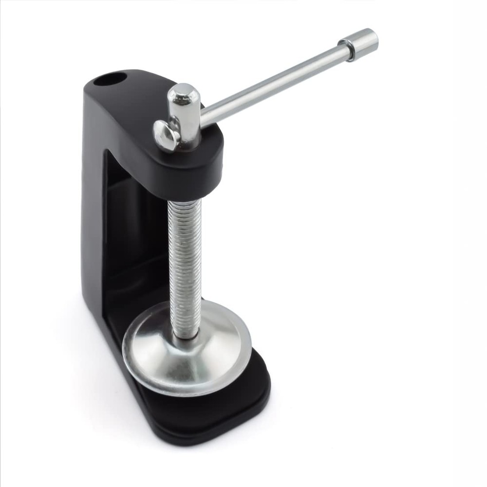 MARRTEUM Heavy-duty Metal Table Mount Clamp C Shape Clip Bracket for Black