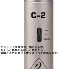 Behringer C-2 2 Matched Studio Condenser Microphones