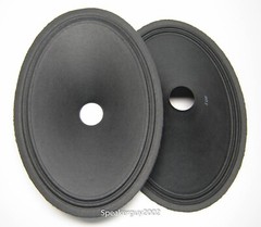 Pair Vintage 6″X9″ Paper Cones – Speaker Parts – 106 — CS