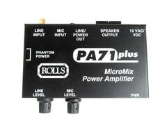 Rolls PA71 Plus MicroMix Power Amplifier – New Old Stock, Free Shipping