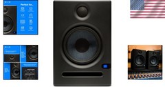 Studio Monitor with Acoustic Controls**