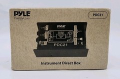 PYLE PDC21 Balanced & Unbalance Instrument Direct Box