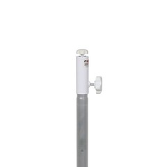 4ProX White Universal Compact Single Stud Lighting Mount for Most Speaker Stands