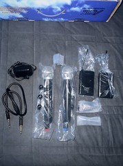 Audio 2000’s AWM6528U Four-channel Handheld And Lavalier Wireless Microphone Sys