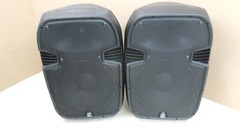 PAIR OF PYLE PRO PA SPEAKER PPHP1285A 800 WATTS