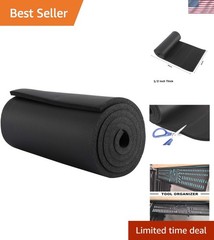Versatile 1/2″ T x 13″ W x 60″ L Non-Adhesive Foam Sheet for Soundproofing & DIY