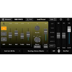 Harbinger VARI V4412 Powered 12″ speaker Mixer,FX,App Contrl,BT,DSP,Smart Stereo