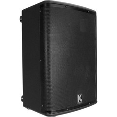 Kustom PA KPX12A 12″ Powered Loudpeaker Pair with Stands and Power Strip