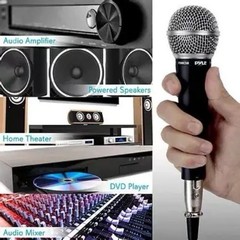 Pyle Professional Moving Coil Dynamic Handheld Microphone + 15′ Cable PDMIC58