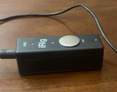 IK Multimedia iRig PRO Portable Battery-Powered USB Audio Interface; Gently Used
