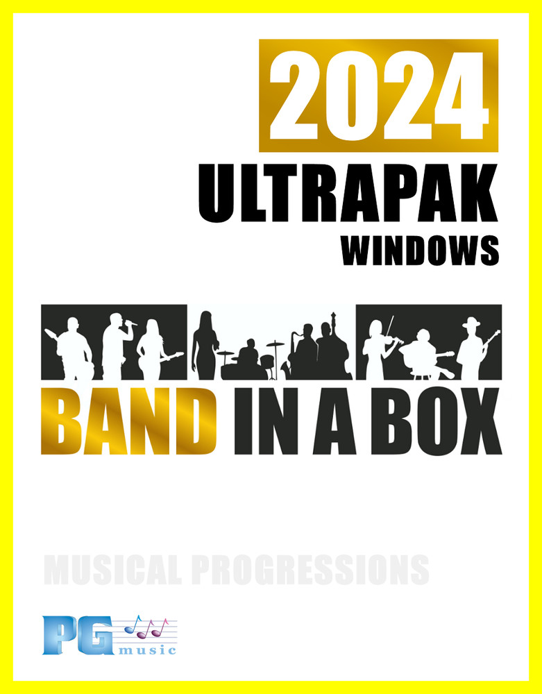 Band in a Box UltraPak 2024 – Win – Music Audio Software – Product License – NEW