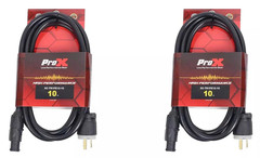 2 Prox Power Cables 10 ft True1 Female to Edison Male 12 Gauge