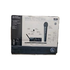 AKG WMS 40 Mini Pro SR40/HT40 Wireless Mic System( NO MIC )