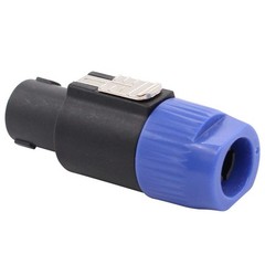 Durable Speakon Cable Adapter Set – 4 Pole Locking Connectors for Speakers