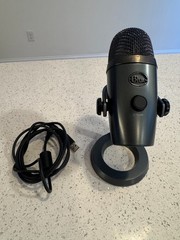 Blue Yeti Nano USB Condenser Microphone 24-bit 48kHz – Dual Pattern – 888-000350