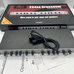 New US dbx 234xs Crossover Stereo 2-Way/3-Way/Mono 4-Way 110V~50/60Hz