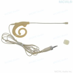 New Snail Head Headset Microphone For Sennheiser sk100 ew300 ew500 ew10 Wireless