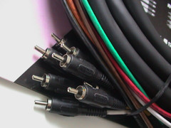 8SKA-20 MULTI-TRACK CABLE HARNESS – 8 CHANNEL – 20FT – RCA ENDS