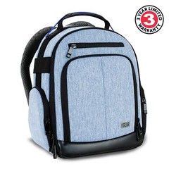 USA GEAR Audio Equipment Backpack for Recording Microphones & Accessories