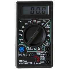 DT-832 3-1/2 Digit 19 Range Digital Multimeter with Transistor Test