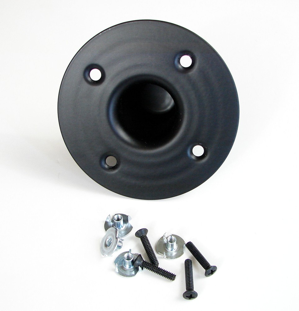 PENN ELCOM M1551 Recessed Steel Speaker Stand Cup for 1-3/8″ Pole