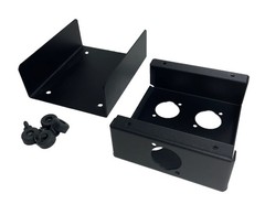 PROCRAFT PB2-4X1X-BK Steel Project Box 4 1/2″ x 3-3/4″ x 1 5/8″ w/5 „D“ punches