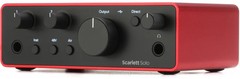 Focusrite Scarlett Solo 4th Gen USB Audio Interface