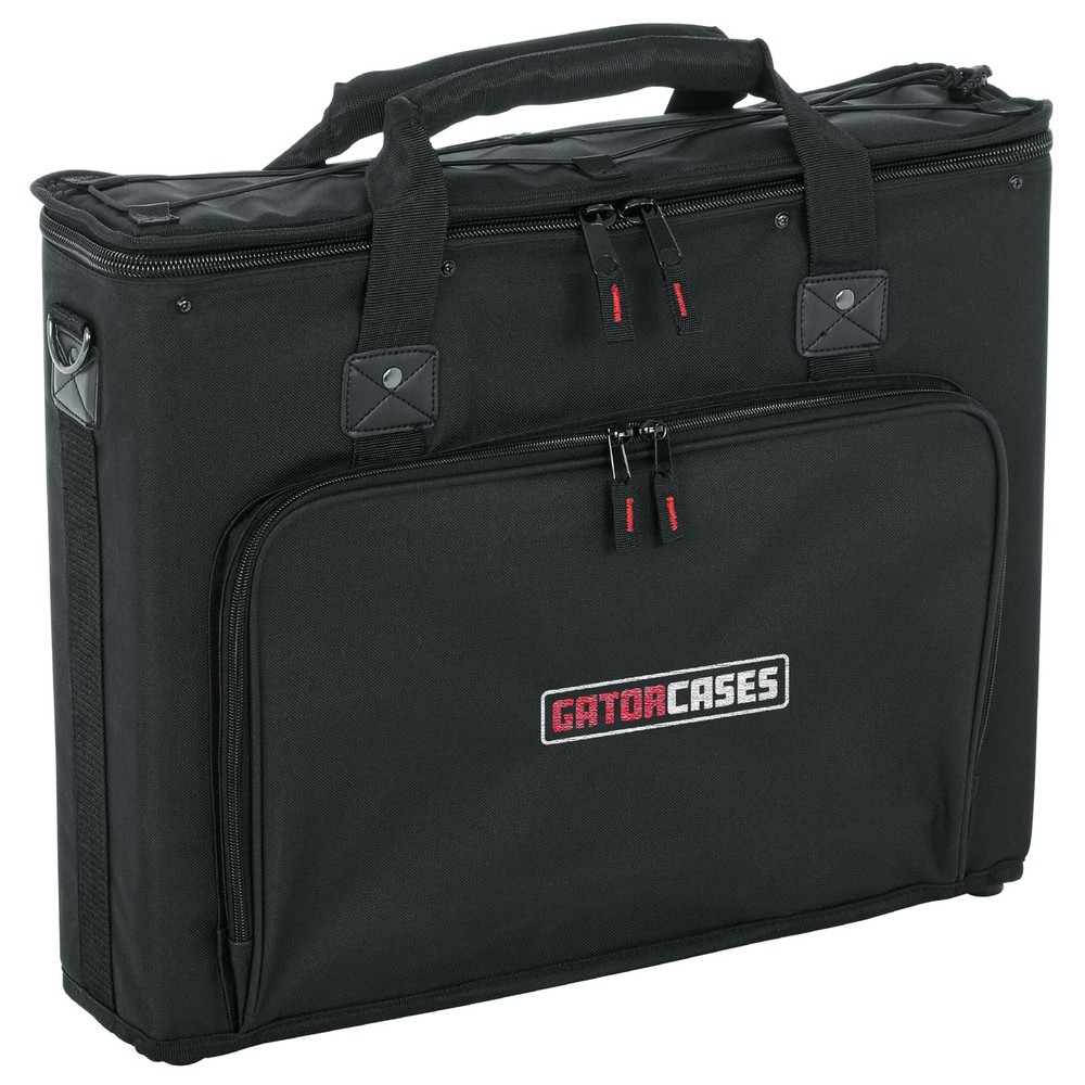 Gator Cases Portable 2U Rack Bag with 14″ Rackable Space, Black