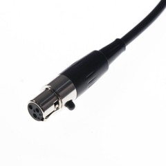 3-Pin Mini XLR Female to 3-Pin XLR Male Lavalier Microphone Cable Mic Cord