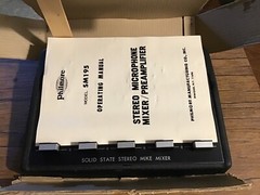 Philmore No. SM195 Stereo Microphone Mixer And Preamplifier NOS