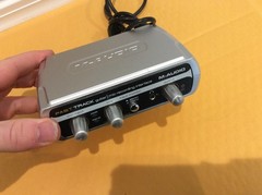 M-Audio Fast Track USB Guitar Mic Recording Audio Interface – Unit Only