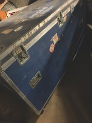 Huge anvil Flight Case Shipping Storage W Wheels