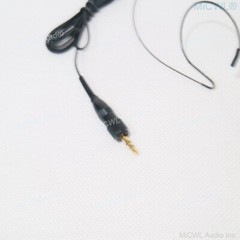 HMV77-Sony Double Earset Headset Microphone For Sony UWP UTX Wireless V1 D11 B2
