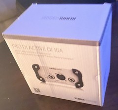 Original Klark Teknik Active 10A DI Box with Pad/Perfect Mint In Box With Manual