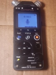 Olympus LS-14 Linear PCM Portable Digital Voice Recorder 4GB WORKS GREAT