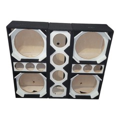 NEW KITIPO FOR SPEAKER OF 12 INCHES BRAZILIAN STYLE CHUCHERO BOX + DRIVER BOX