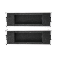 Sound Town Shock Mount 2U Plywood Rack Case w/ 15″ Rackable Depth (STRC-SP2US)
